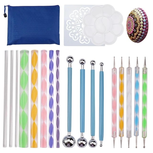 19 Stücke Dot Painting Werkzeug Dotting Tools für Steine Punktmalerei Set Dau... • EUR 19,20 (1) 19 Stücke Dot Painting Werkzeug Dotting Tools für Steine Punktmalerei Set Dau... • EUR 19,20 (1)