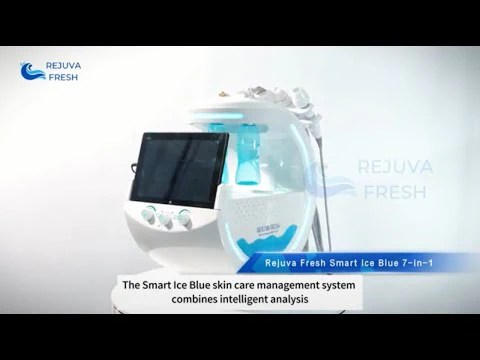 Rejuva Fresh Smart Ice Blue 7-in-1 | Facial Machine for Skin Rejuvenation, Skin Analysis, Deep Cleansing, Exfoliating, & Hydrating (3)